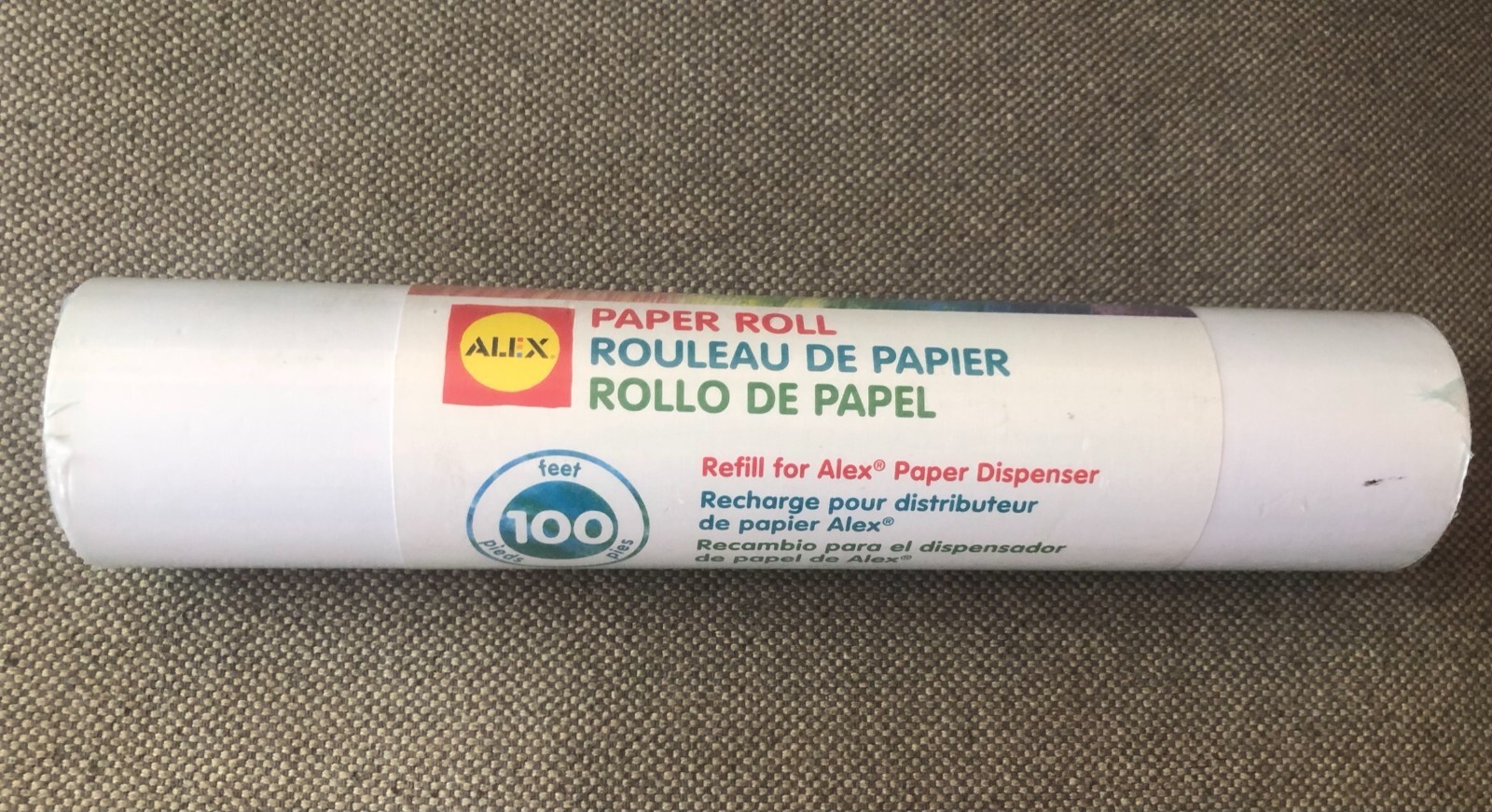 Refill Roll for Alex Paper Dispenser | Artist Studio Drawing 12" x 100'