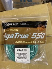 GigaTrue 550, 24 AWG CAT6 Patch Cable 550MHz booted Green, 100ft. EVNSL642-0100