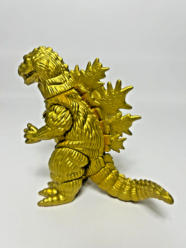 Marmit 2001 Godzilla Gold Event Exclusive 6" Sofubi Kaiju Vinyl Figure - Picture 11 of 22