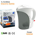 Travel Kettle Portable Electric 1L Camping Caravan Kitchen Hotel Jug Holiday New