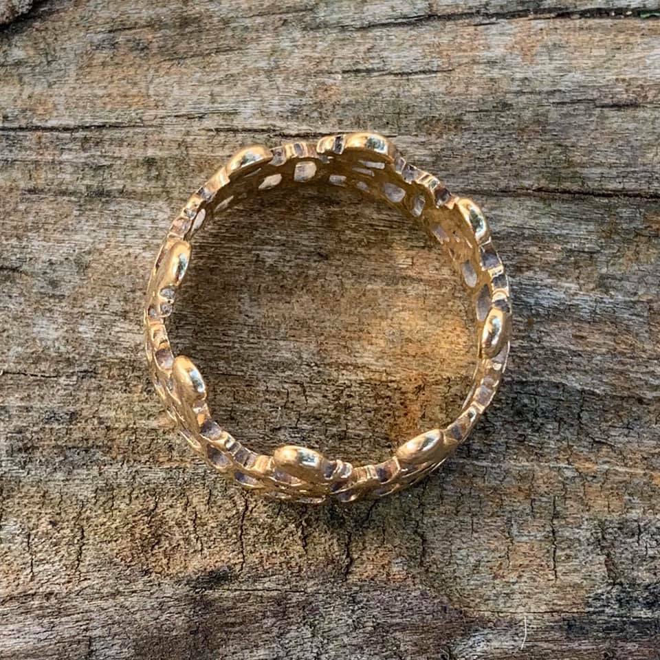 James Avery Student at Desk Ring Teacher Children Ret… Gem