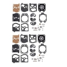 2 Pack Carburetor Rebuild Kit For CRAFTSMAN 358.355140 Chainsaw