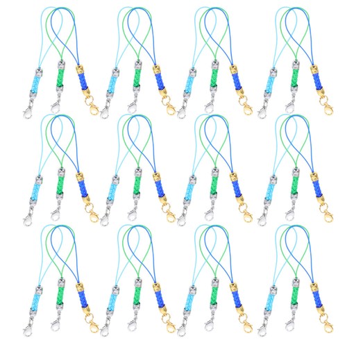 30 Pcs Schmuckseilzubehör Schlusselband Schlüsselbindungsbefugnis Charm-Kabel - 第 8/12 張圖片