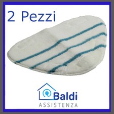 RICAMBIO 2 PEZZI PANNO PULIZIA PER VAPORETTO ARIETE STEAM MOP 4143 4164 4169
