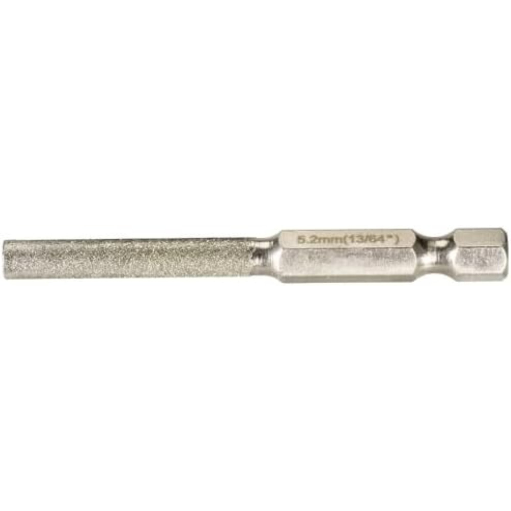 Makita D-73776 Lima Rotonda 5,2mm con Attacco Esagonale 1/4" per Catene