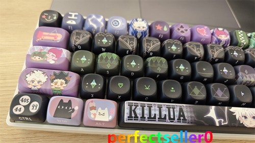 HUNTERxHUNTER Keycap PBT MOA Cherry MX Sublimation 142 Keys gifts For Keyboards - Picture 13 of 23