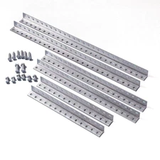 Garage Door Rear Track Hanger Kit Galvanized Ceiling Mount Durable Long Lasting