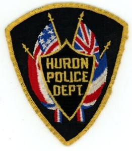 SOUTH DAKOTA SD HURON POLICE NICE SHOULDER PATCH SHERIFF
