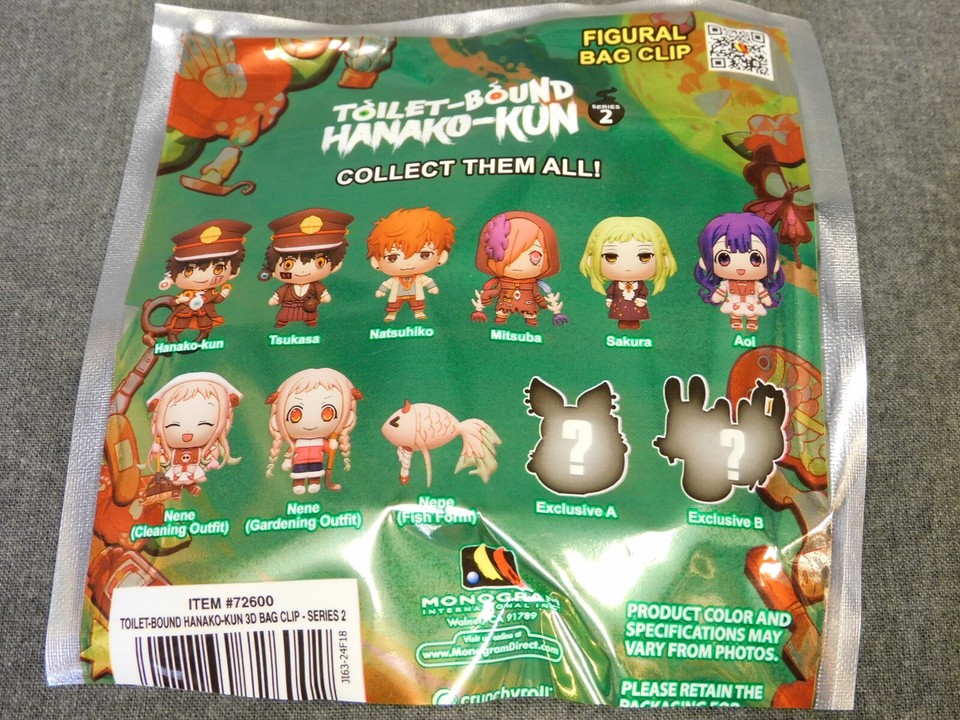 ToiletBound NEW * Nene Fish Form Clip * Blind Bag Series 2 HanakoKun