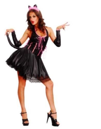 Ladies Sexy Cat Fancy Dress Costume
