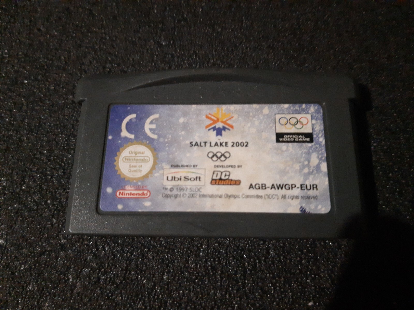 Nintendo game boy advance gba salt lake 2002