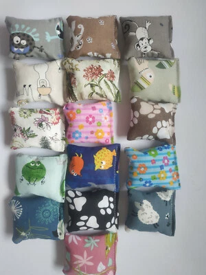 HANDGEFERTIGT 10 x Schmusekissen Gr. klein für Katzen, Baldriankissen, Zugunsten Tierschutz