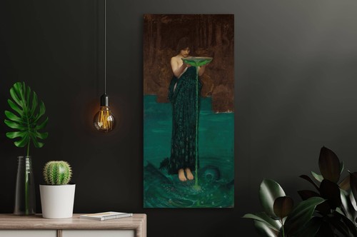 Circe Invidiosa by John William Waterhouse Giclée Canvas Print - Multi-Size - Picture 2 of 6