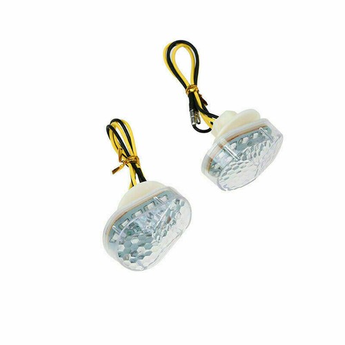2x Motorcycle Mount Turn Signal Indicator Lights For Kawasaki ZZR600 2005-2007 - Picture 8 of 10