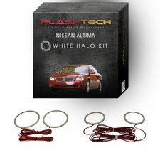 White Angel Eye Led Headlight Halo Kit For 2002-2006 Nissan Altima Headlights White Angel Eye Led Headlight Halo Kit For 2002-2006 Nissan Altima Headlights