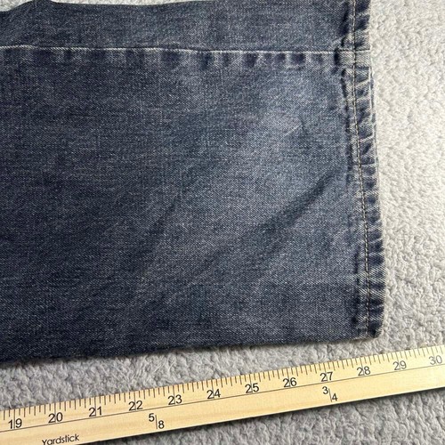 Magellan Size 36 Denim Blue Jeans dark wash 36x30 Quality - Picture 9 of 11