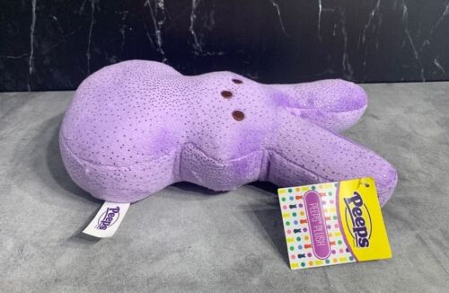 NEW with TAGS Peeps 9" Purple Bunny Sprinkles Plush Stuffed Animal Easter Pillow - Picture 8 of 9