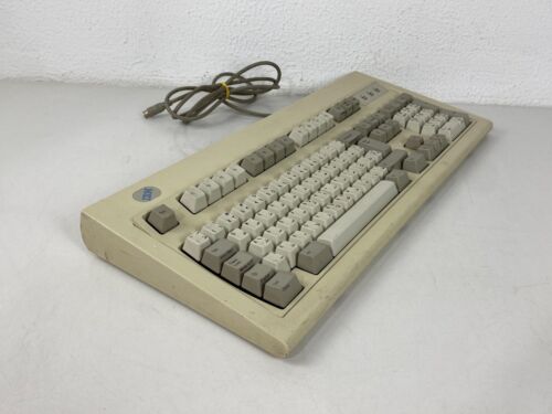 Teclado de resorte abrochado IBM modelo M 1391490 vintage 20 de noviembre-1997 llave árabe - Imagen 6 de 17