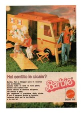 PUBBLICITÀ ADVERTISING WERBUNG ITALIAN CLIPPING 1976 BARBIE KEN ROULOTTE 