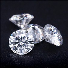 3 Carat Round Cut Natural D Color Certified Lab Grown CVD Diamond VVS1 Clarity