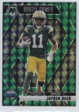 2025 Panini Mosaic International Games Green Mosaic Prizm Jayden Reed #264 9hr