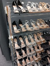 Joblot 10 pairs of  shoes new with box,  assorted sizes , Gold , Silver, Black