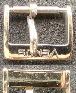 Authentic Original Venus Buckle 14mm Inner Yellow Gold Plated Good Condition L@@K