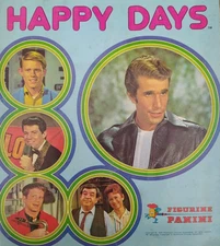 figurina ''Menù a Tendina'' Happy days 1979 Panini