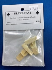 ULTRACAST 1/48 SCALE - HAWKER TYPHOON/TEMPEST SEAT WITHOUT HARNESS - 48178