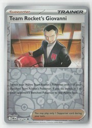 Team Rocket's Giovanni 174/182 Destined Rivals Reverse Holo