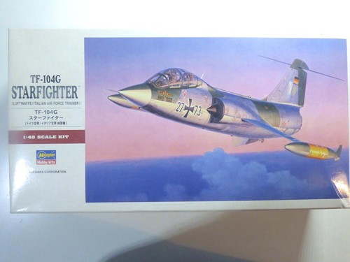 1/48 SUPERB HASEGAWA #07240 HIGH DETAIL OOP HARD TO FIND STARFIGHTER TF-104G