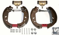 TRW Bremsbackensatz GSK1224 FüR CitroËN Passend FüR Fiat Lancia Peugeot
