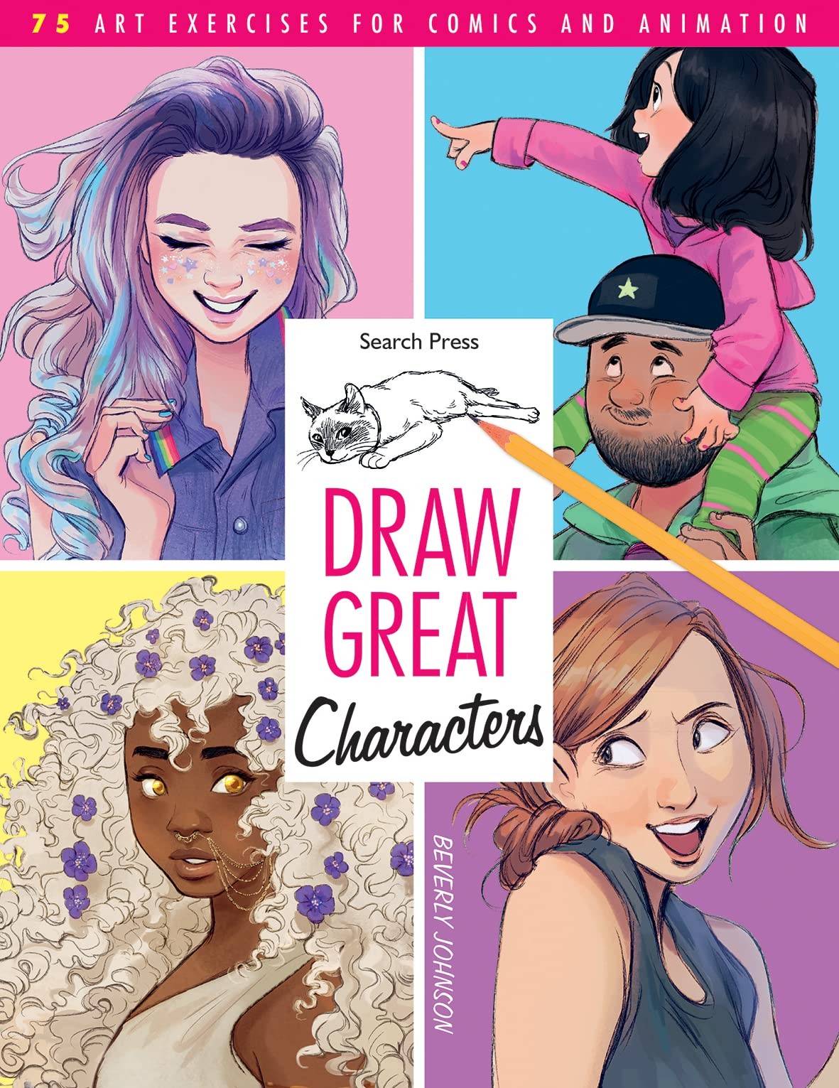 Draw Great Characters by Beverly Johnson (Paperback Book) - Image 6