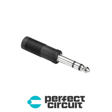 Hosa GPP-419 1/4" TS to 1/4" TRS Adapter ADAPTER - NEW - PERFECT CIRCUIT