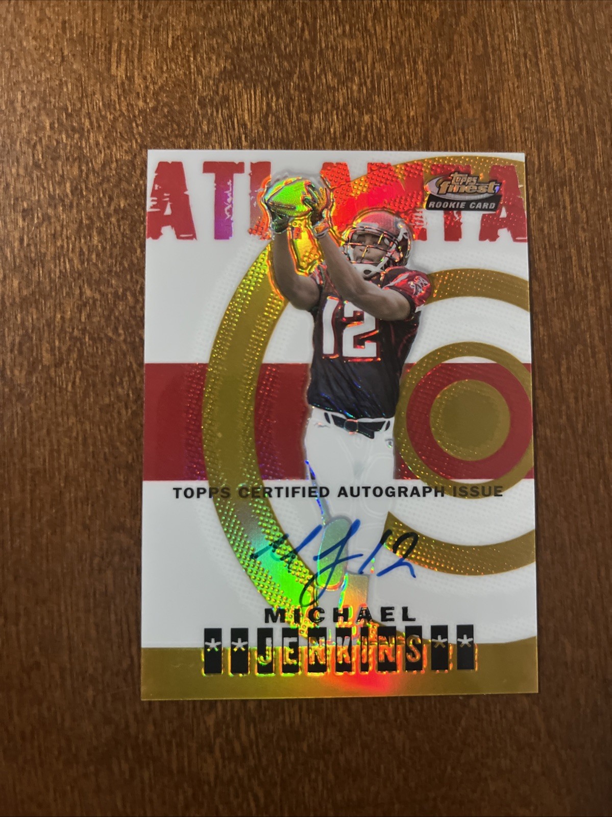 Michael Jenkins Finest #122 Gold Refractor