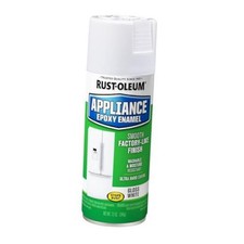 Appliance Epoxy Spray Paint  Appliance Refinishing, Washable 12 oz White