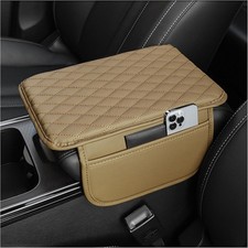 Upgraded Car Center Console Cover,Microfiber Leather Car Armrest Cover Cushion w