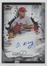 2024 Topps Finest Finest Auto Refractor Orion Kerkering #FA-OK Auto 18k3