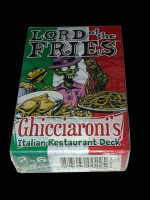 Lord of the Fries Ghicciaronis Italian Restaurant Deck Cheapass Card Game CAG225