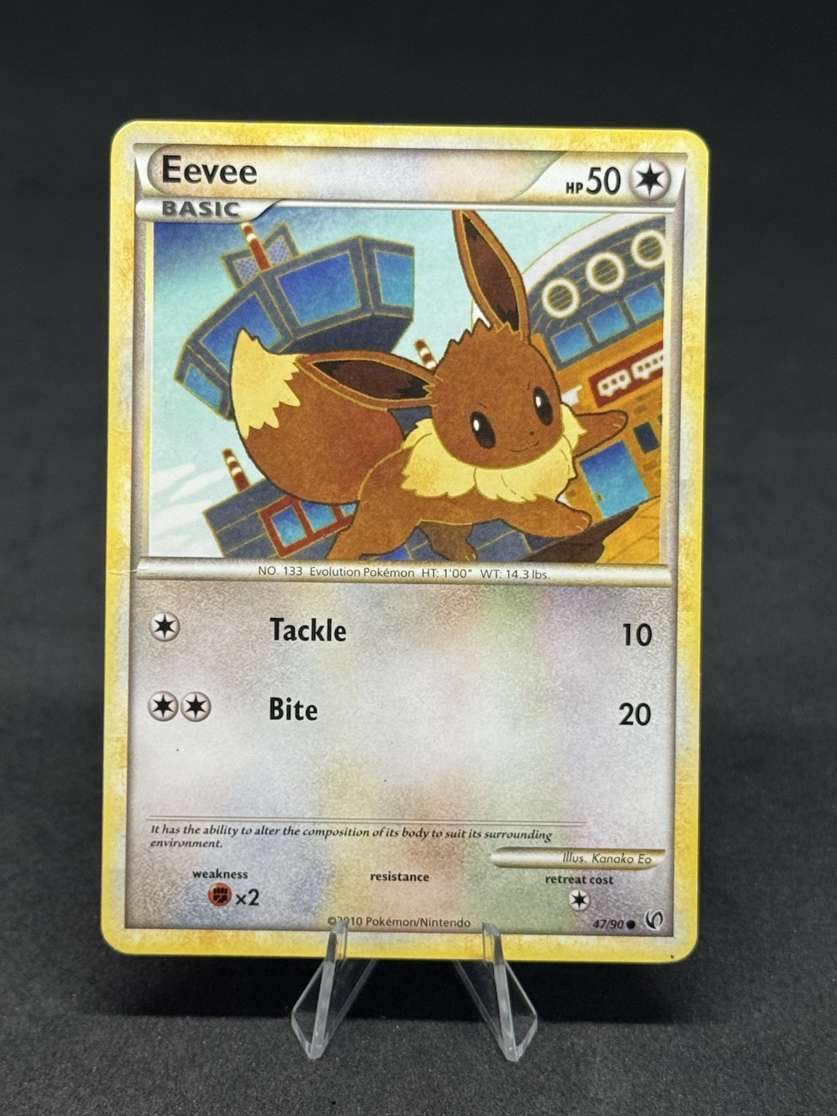 Pokémon Eevee 47/90 Undaunted Regular