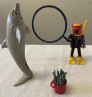 Playmobil 3649 Dolphin Trainer Set Vintage Complete with All Accessories