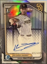 MAYFIELD Bowman 2024 Refractor /499 Auto