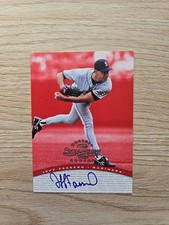 1997 Donruss Signature Series Red Auto Jeff Fassero 