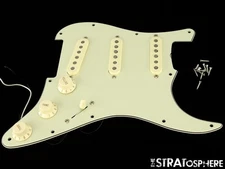 Fender CRAY Strat, LOADED PICKGUARD & CUSTOM SHOP CS Pickups Mint Green!