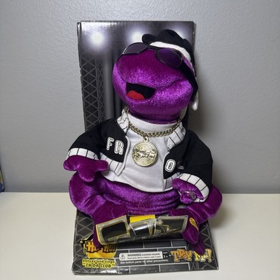 2005 Gemmy Frogz Hip-hop Dancing Frog 50 Cent in Da Club Rap It
