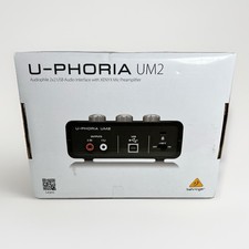 Behringer U-PHORIA UM2 Single Channel Audio Interface - Black
