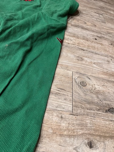 Raro Progetto Eroi Kimono Sconosciuto BJJ Gi A4 Verde -SF - Foto 6 di 11
