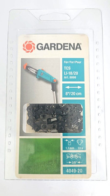 Original GARDENA 04049-20 Ersatz-Kette Passend für Motorsägen TCS Li-18/20