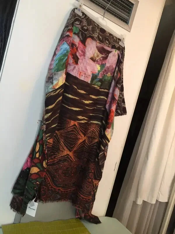 Foulard Desigual « Midnight » - Marine - NEUF Avec étiquettes Et Emballage D’origine