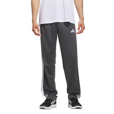 adidas Men's Tricot Track Pant, Gray, Size: Large, New